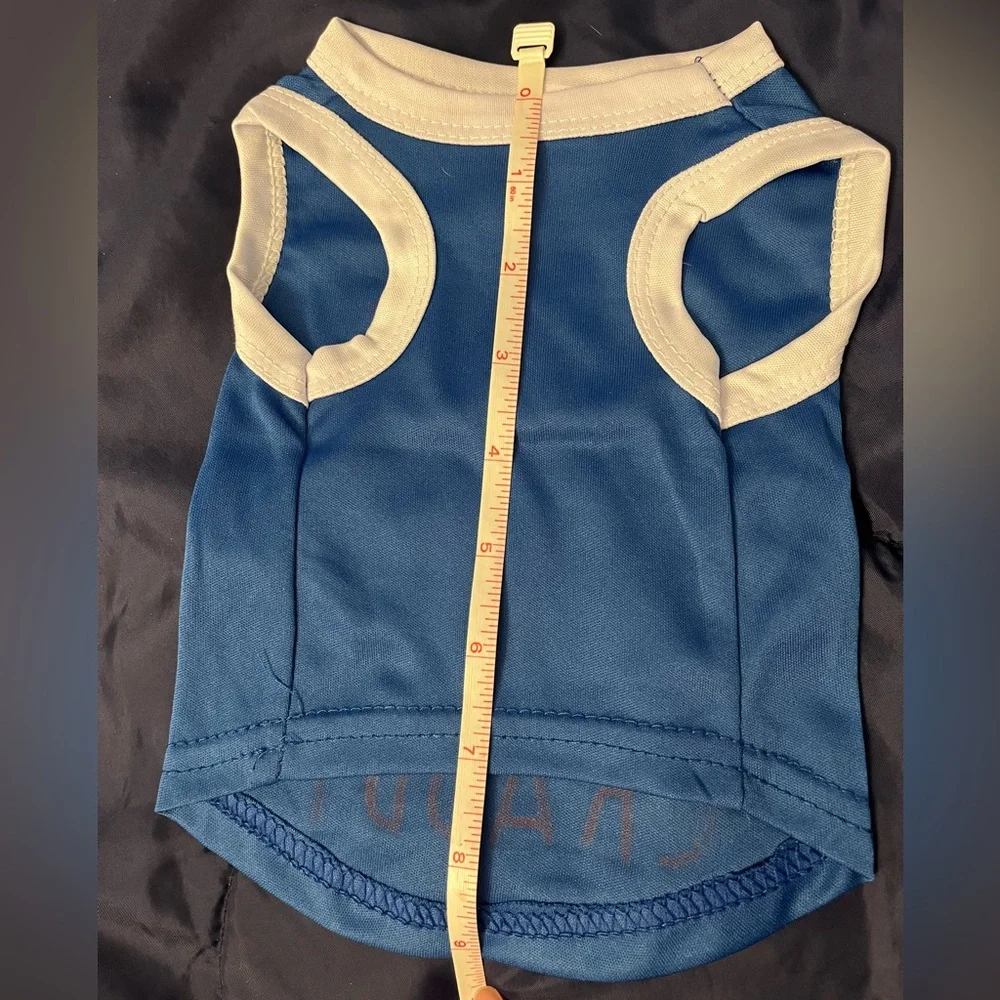 𝓟𝓵𝓪𝔂𝓯𝓾𝓵 𝓑𝓵𝓾𝓮 𝓟𝓮𝓽 𝓢𝓱𝓲𝓻𝓽 𝔀𝓲𝓽𝓱 𝓞𝓻𝓪𝓷𝓰𝓮 𝓒𝓻𝓪𝓫 𝓝𝓦𝓞𝓣 - Picture 3 of 4